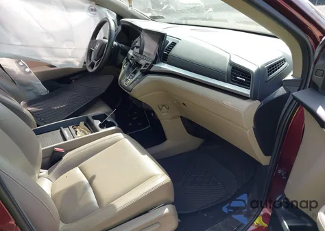 2019 Honda Odyssey Ex-L z USA, uszkodzony, nr VIN 5FNRL6H75KB019568